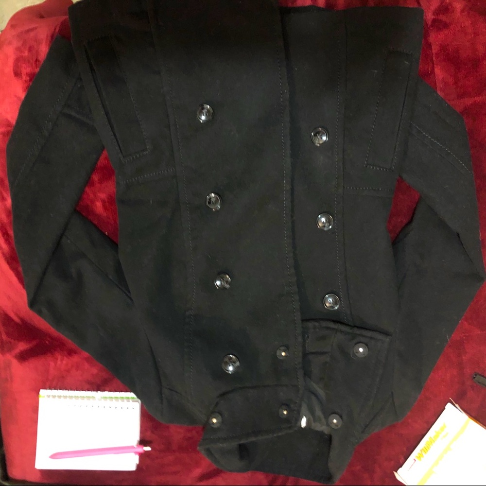 Nice double breast black jacket
